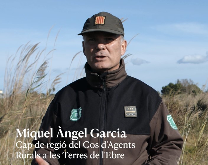 Miquel Àngel Garcia, cap de regió dels Agents Rurals a les Terres de l'Ebre